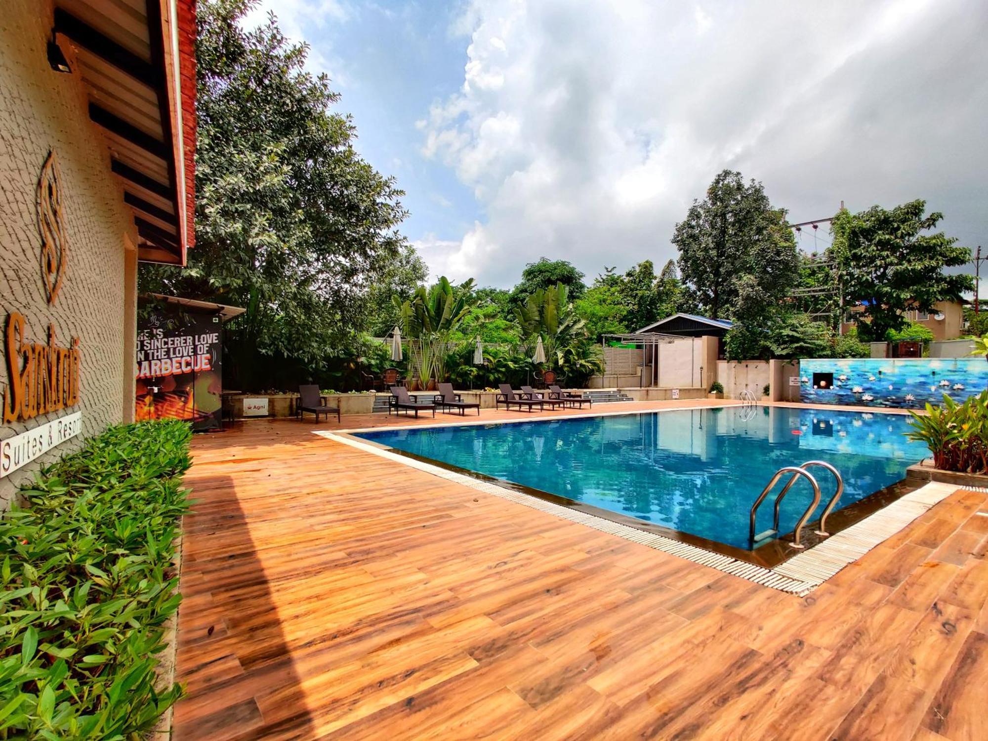 Pushpam Sanskruti Resort Karjat - A Pure Veg Resort Dhamni Екстериор снимка